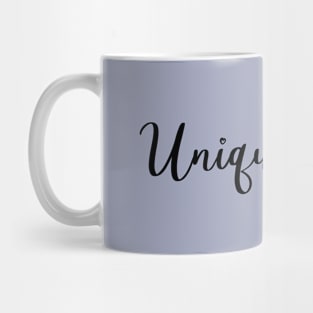 Uniquely me Mug